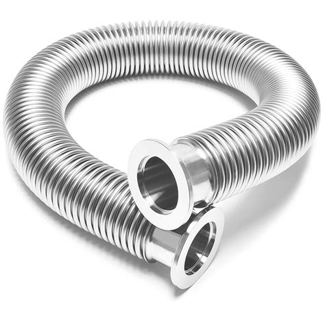 Ideal Vacuum Bellows Hose Metal Kf 25 20 Inch Thin Wall Tubing Iso