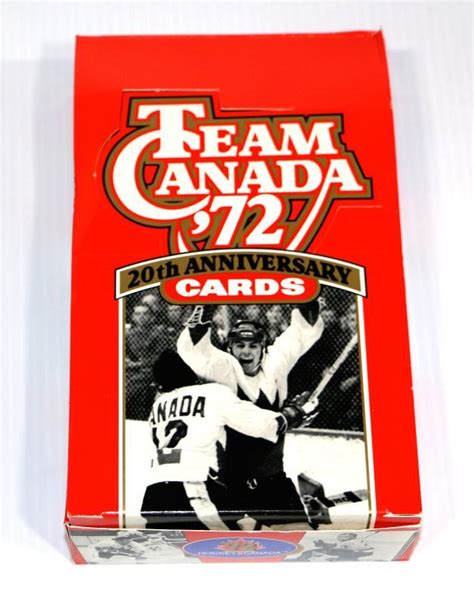 Team Canada 72 20th Anniversary Hockey Cards Complete Set 724 21