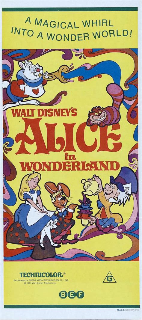 Alice In Wonderland 1951 Poster Au 12972922px