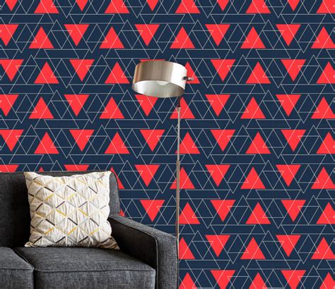 Buy Abstract Geometric Pattern D3 Non Pvc Self Adhesive Peel And Stick