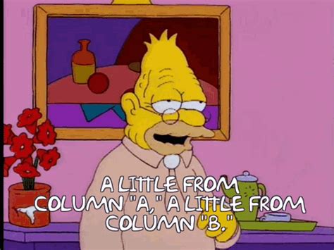 Columnab Grandpa  Columnab Grandpa Simpsons Discover And Share S