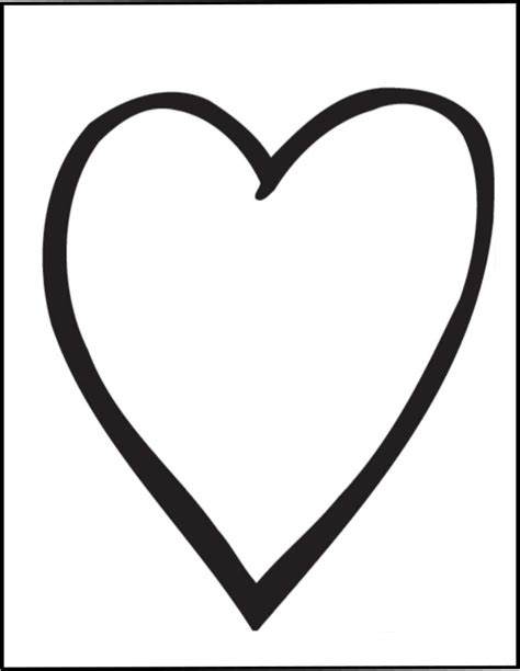 Free Black And White Heart Drawings Download Free Black And White