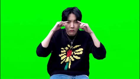 Jhope Green Screen No Copyright Youtube