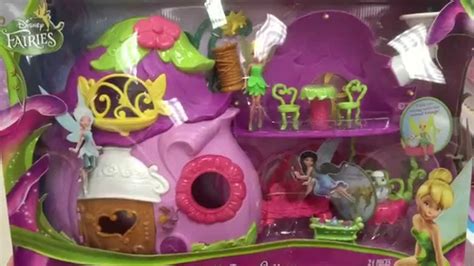 Disney Disney Fairies Ultimate Fairy House Tink S Pixie Cottage With Doll Figurines Toy