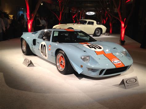 Mcqueens Le Mans Gt40 Sells For 11m At Monterey Auction