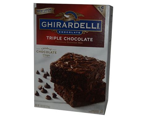 Ghirardelli Triple Chocolate Brownie Mix 6 Pack 2448usd Spice Place