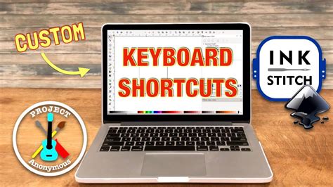 How To Create Custom Keyboard Shortcuts For Ink Stitch Inkscape Youtube