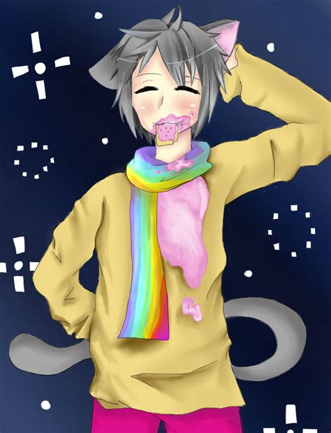Nyan Cat Human Version By Shadaay On Deviantart