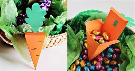 Fun DIY Carrot Treat Box Printable for Easter - The Party Bloc