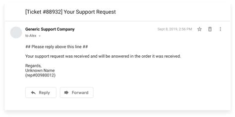 auto reply email sample for customer service a personalized template 2022