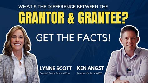 📜 Grantor Vs Grantee Whats The Difference Real Estate 101 🏡 Youtube