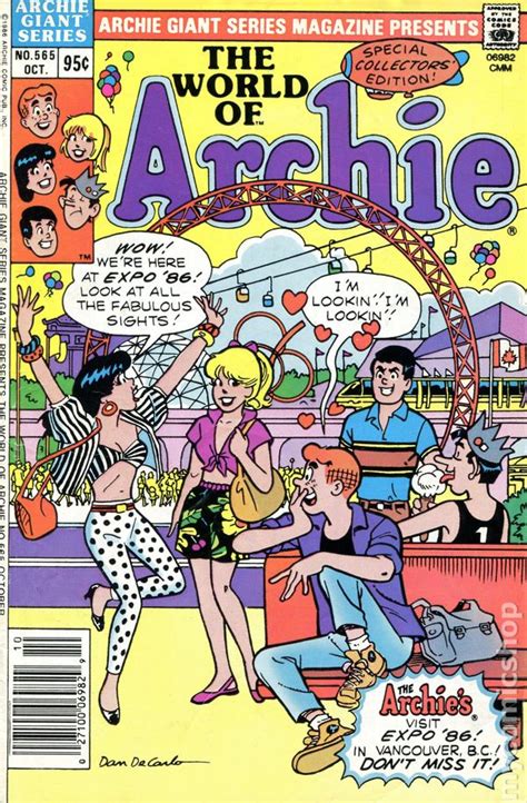 Archie Giant Series 1954 Archie Canadian Price Variant Comic Books