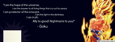 A page for describing quotes: Goku Quotes. QuotesGram