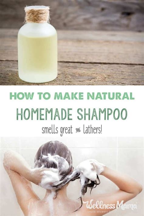 How To Make Homemade Shampoo Homemade Shampoo Diy Shampoo Natural Shampoo