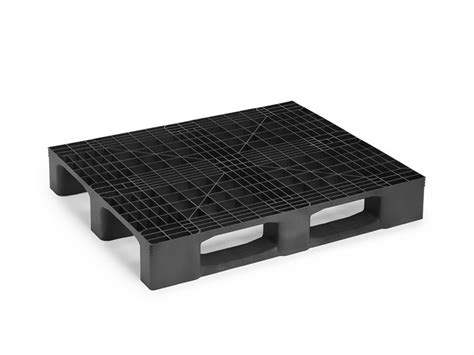 Monobloc Indrustrial Pallet With 3 Runners Plastic Pallets Logic
