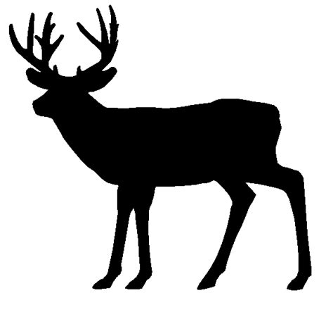 Deer In The Woods Clipart Silhouette 20 Free Cliparts Download Images