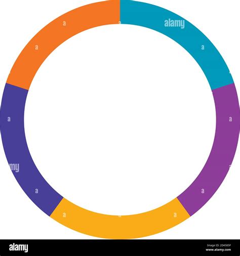 Segmented Circles From 2 To 20 Parts Circular Pie Chart Pie Graph