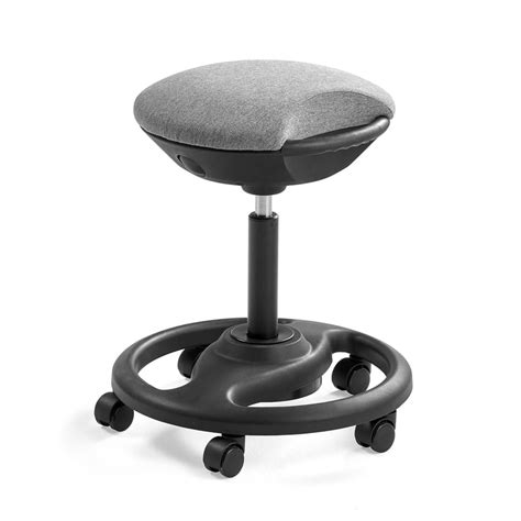 Balance Stool Seaton Light Grey Seat Aj Products