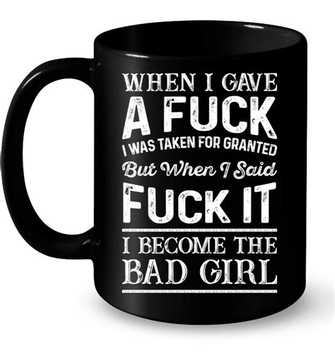 I Become The Bad Girl Funny Mugs Coffee Mugs Unique Coffee Mugs Funny Coffee Mugs Funny Mugs
