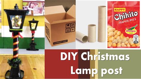 Diy Christmas Lamp Post Youtube