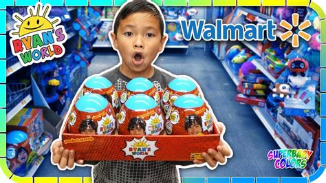 Toy Hunt For Ryans World Toys At Walmart 4 🐯🎮🚀 Youtube