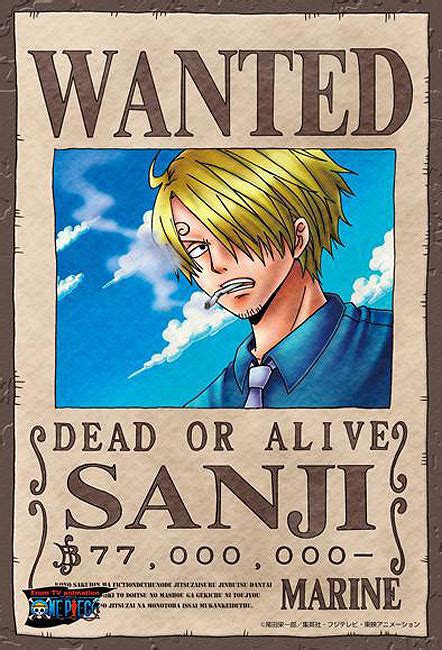 Unique one piece wanted posters designed and sold by artists. J BUROGU +Japanese Pop Culture Blog+: ONE PIECE WANTED ...