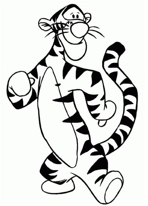 Tigger Is Dancing Coloring Page Free Printable Coloring Pages For Kids