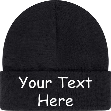 Personalized Unisex Beanie Hats Personalized Passion