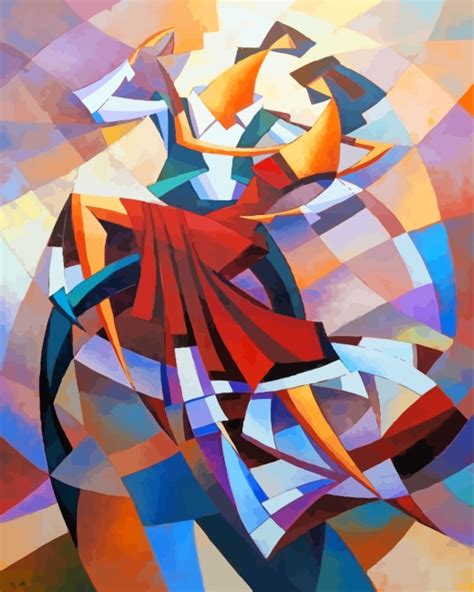 Cubism Dancers Paint By Numbers Painting By Numbers