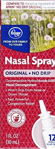 Amazon Kroger Nasal Spray No Drip Pump 1 Fl Oz Oxymetazoline HCl