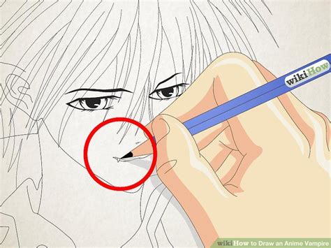 How To Draw An Anime Vampire 9 Steps With Pictures Wikihow