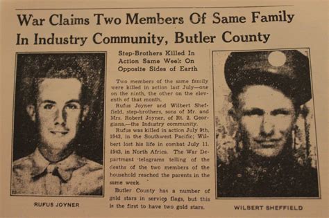 Brothers Killed In World War Ii Remembered Article The United