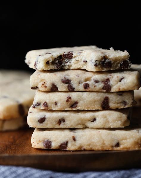 This Easy Chocolate Chip Shortbread Recipe Is Buttery And Loaded With