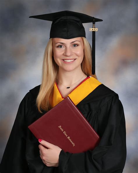 Graduation Cap And Gown Portraits
