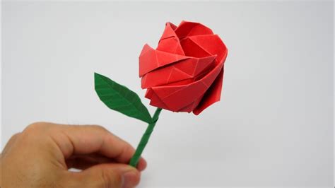 How To Make Origami Rose Step By Step Instructions