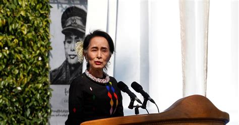 Suu Kyi Urges Myanmar Armed Ethnic Groups To Sign Cease Fire The Seattle Times