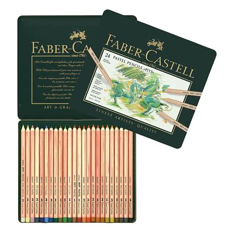 Faber Castell Pitt Pastel Pencil Set Set Of 24 Jerrys Artarama
