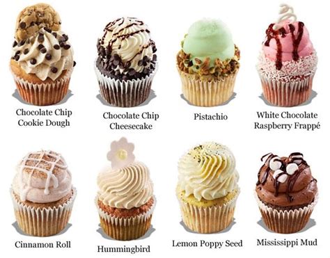 12 Best Cupcakes Of Flavors Ever Photo Cupcake Flavors List Cupcake