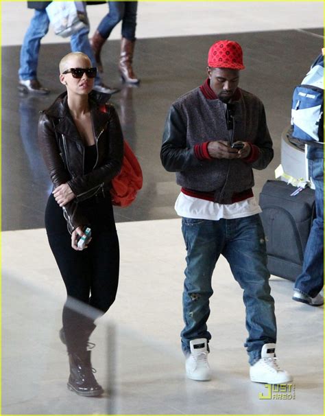 Kanye West And Amber Rose Fashion Week Fierce Photo 1775081 Amber