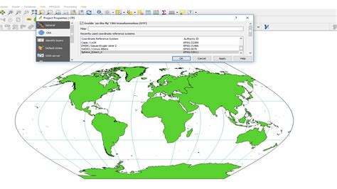 GIS A List Of World Projection That Make Beautiful Map In QGIS