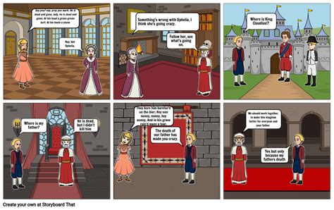 Hamlet Act Storyboard By B B Cde