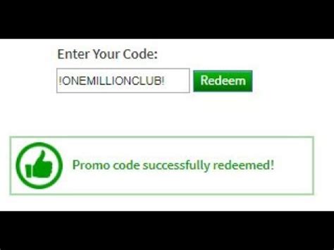 80% off (8 days ago) 750k robux promo code 2019. ROBLOX NEW Promo Code 3/3/18 - YouTube