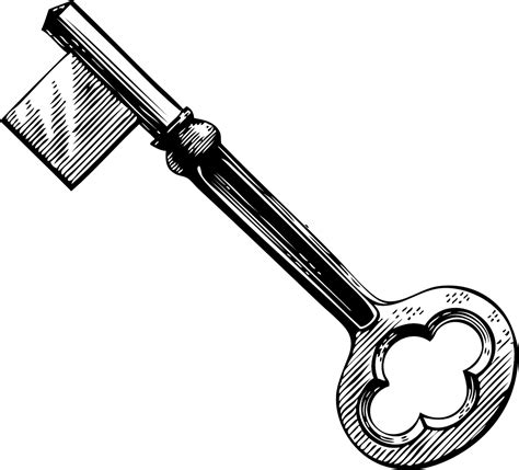 Skeleton Key Old Free Vector Graphic On Pixabay