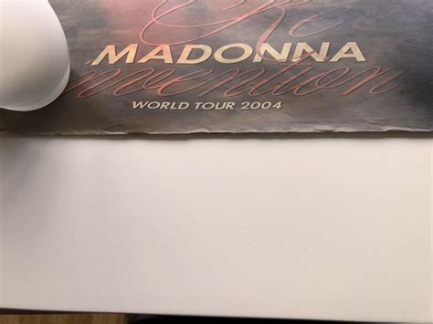 Madonna Poster Reinvention Tour 2004 Boy Toy De Segunda Mano Por 45 Eur