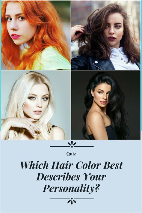 Best Hair Colour Quiz