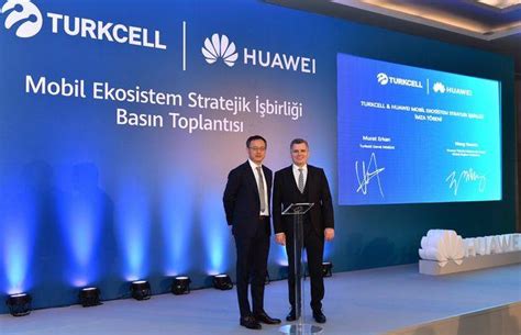 Huawei Ve Turkcell G Lerini Birle Tirdi Bir Ilke Imza Att