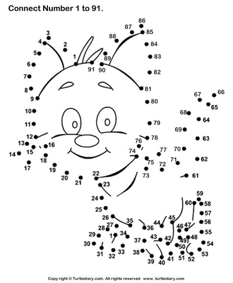 Connect The Numbers To Make A Picture Worksheet