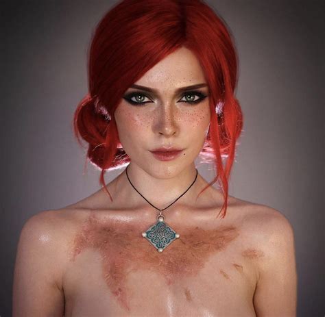 The First Triss Cosplay I Have Ever Seen With Chest Scars By
