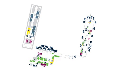 Fco Airport Terminal Map
