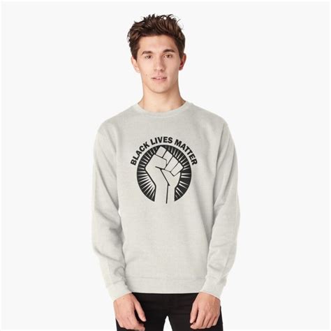 Black Lives Matter Pullover Sweatshirt By Nathan R Sweatshirts
